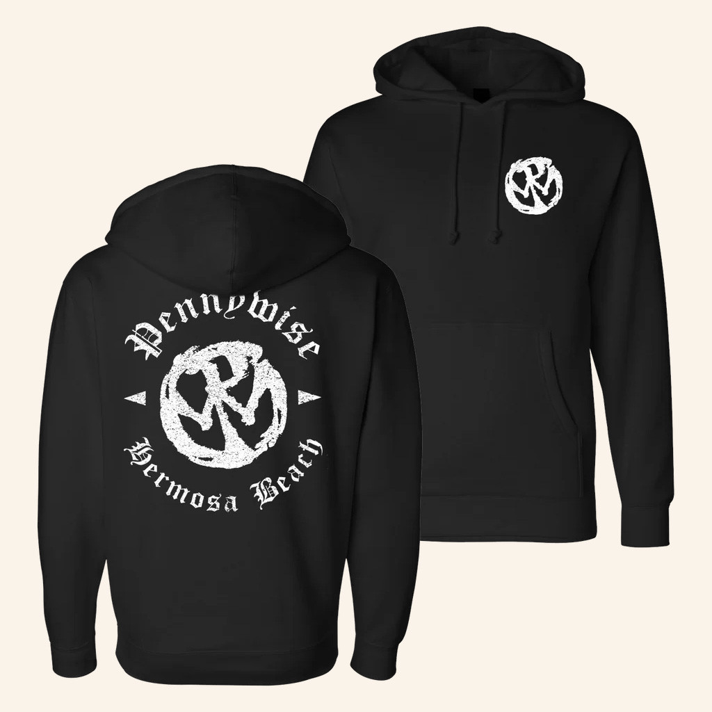 Pennywise Merch Hermosa Beach Hoodie Unique Gifts For Music Lovers