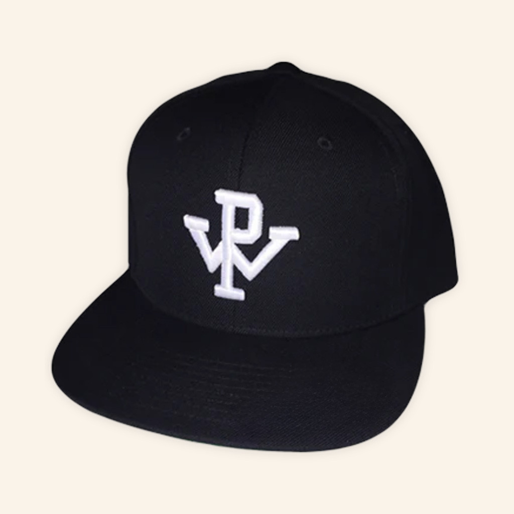 Pennywise Merch PW Embroidered Snapback Hat Gifts For Music Lovers Pennywise Merch PW Embroidered Snapback Hat Gifts For Music Lovers