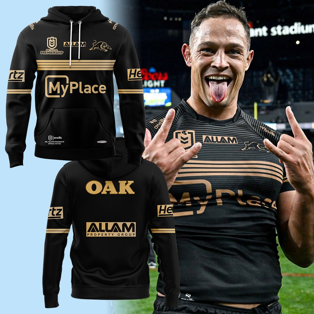 Penrith Panthers Premiers NRL Hoodie 2025 Unique Gifts For Football Lovers