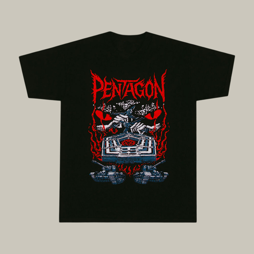 Pentagon Ideologie T-Shirt Streetwear Apparel Hasan Piker Lover Gift For Him