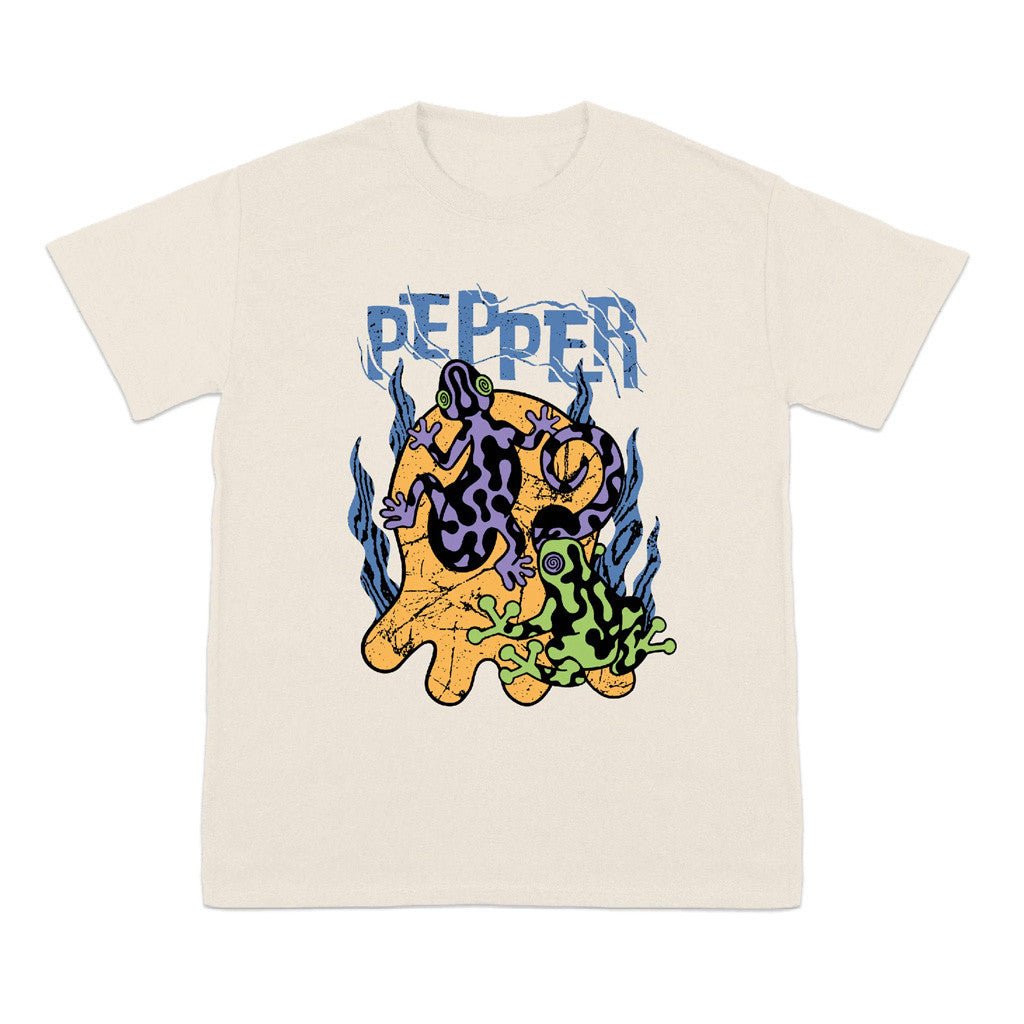 Pepperlive Merch Skullconuts Amphibians Natural T-Shirt Gifts For Girlfriend Pepperlive Merch Skullconuts Amphibians Natural T-Shirt Gifts For Girlfriend