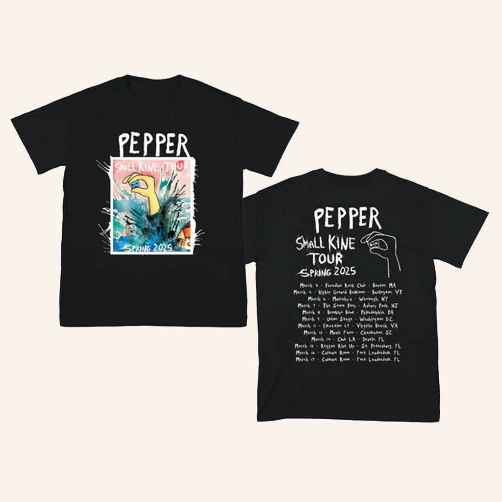 Pepperlive Merch Small Kine Spring Tour T-Shirt Gift Ideas For Boyfriend
