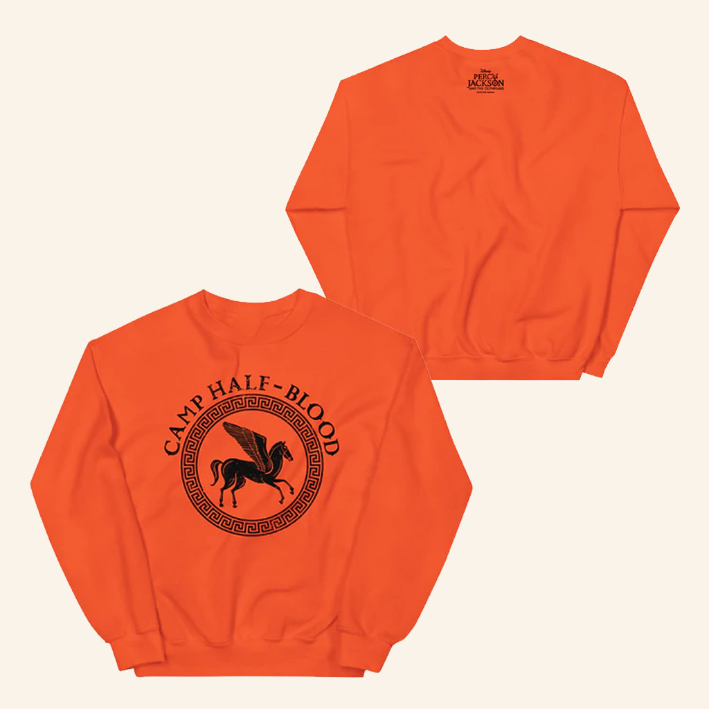Percy Jackson Merch Camp Half Blood Sweatshirt Percy Jackson And The Olympians Merch Gifts Percy Jackson Merch Camp Half Blood Sweatshirt Percy Jackson And The Olympians Merch Gifts