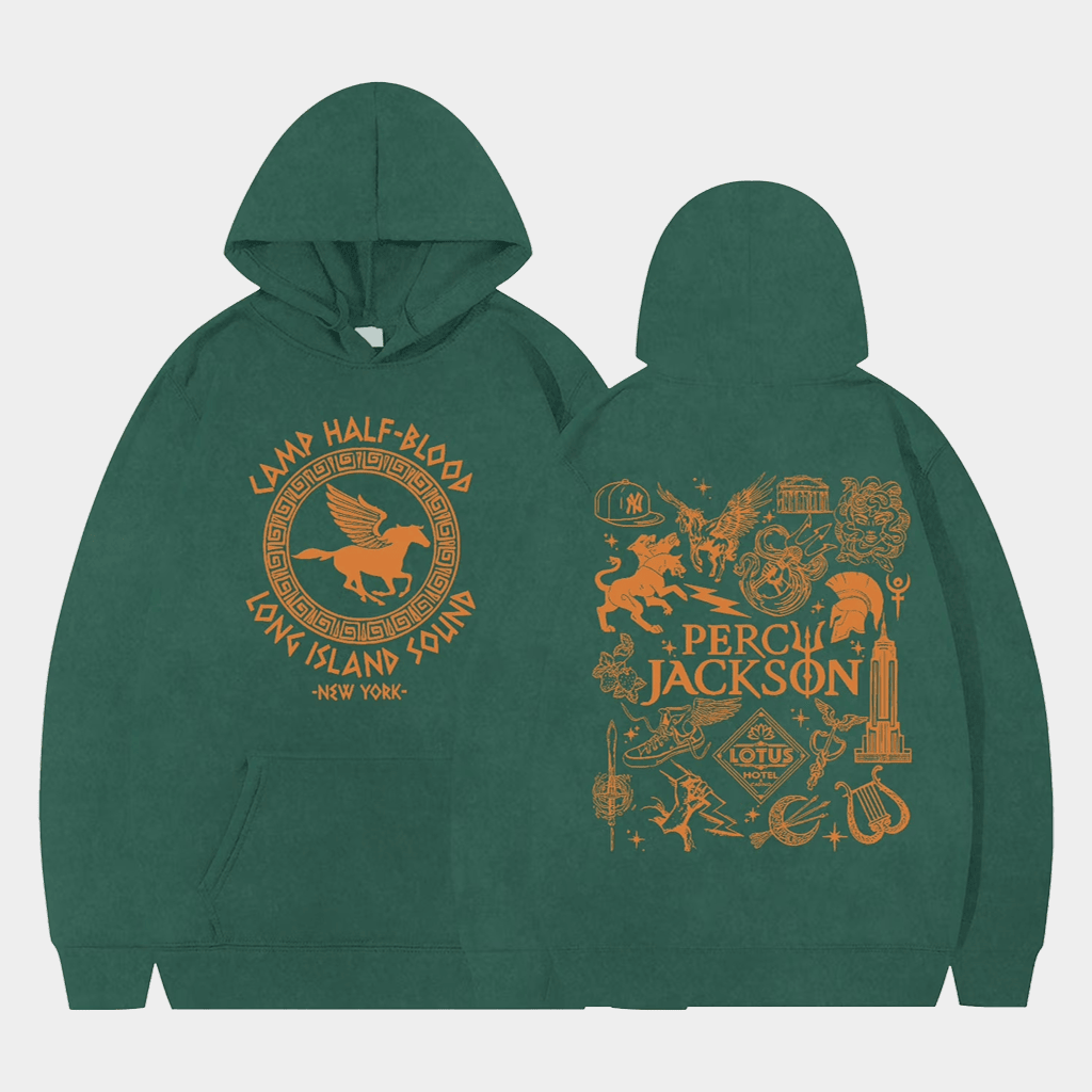Percy Jackson Merch Lamp Half Blood Long Island Sound Hoodie Percy Jackson Hoodie Friends Gifts