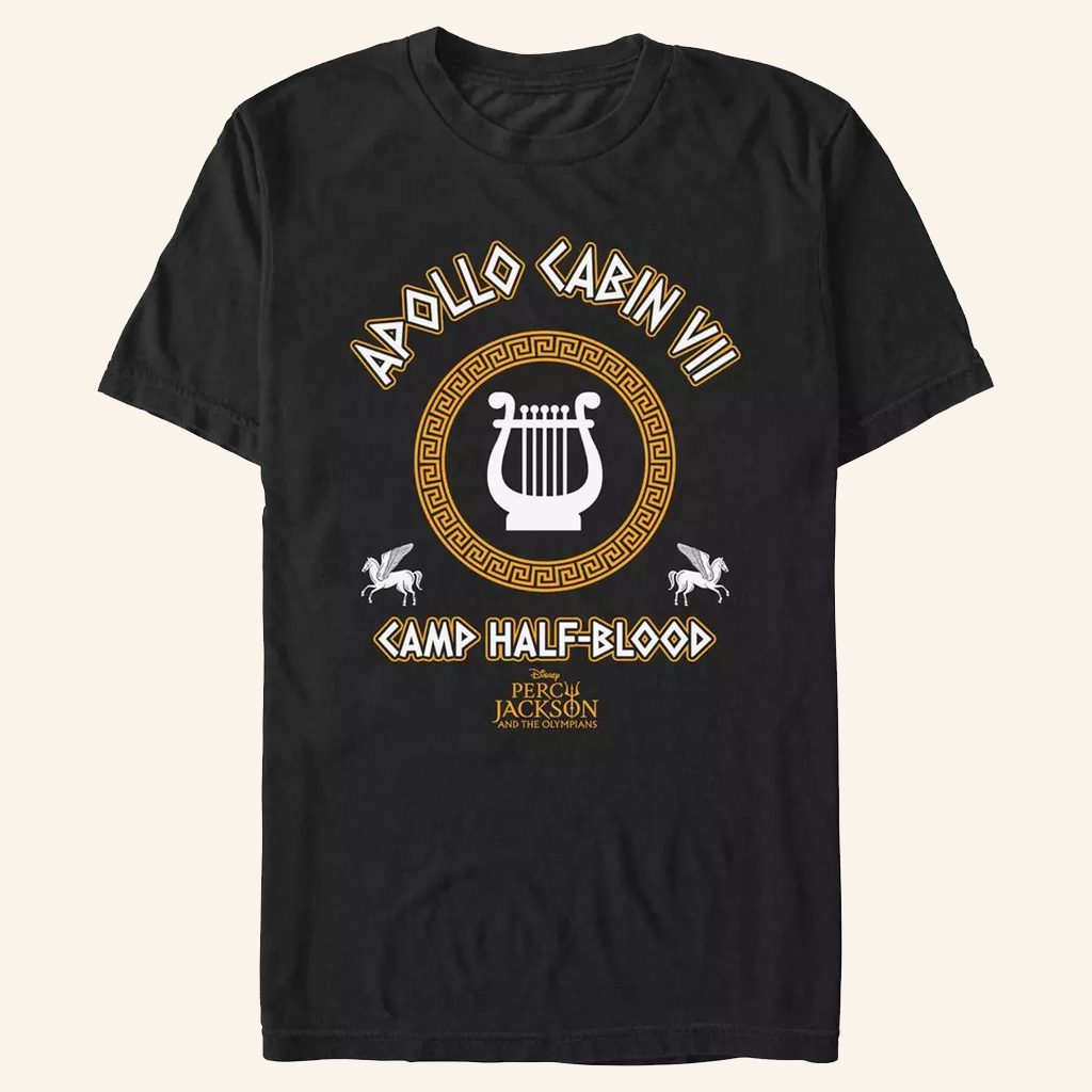 Percy Jackson Merch Percy Jackson And The Olympians Apollo Cabin T-Shirt Gifts For Friends