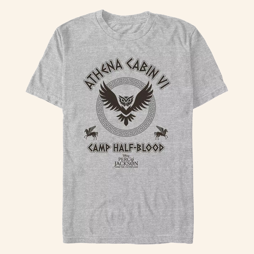 Percy Jackson Merch Percy Jackson And The Olympians Athena Cabin T-Shirt Gifts For Dad