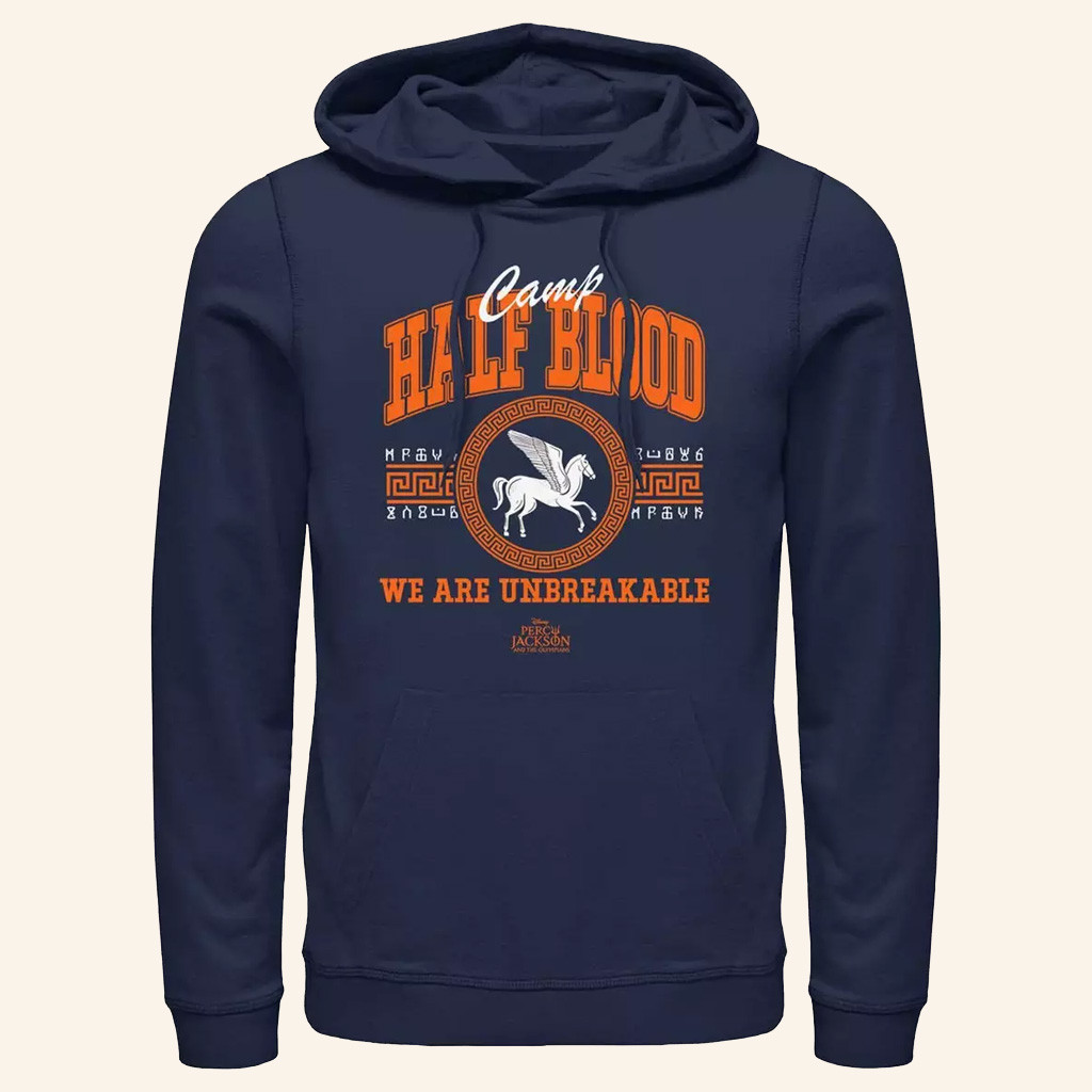 Percy Jackson Merch Percy Jackson And The Olympians Camp Half Blood Collegiate Hoodie Fan Gifts