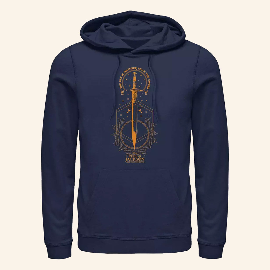 Percy Jackson Merch Percy Jackson And The Olympians Pen Above Sword Hoodie Gifts For Besties Percy Jackson Merch Percy Jackson And The Olympians Pen Above Sword Hoodie Gifts For Besties