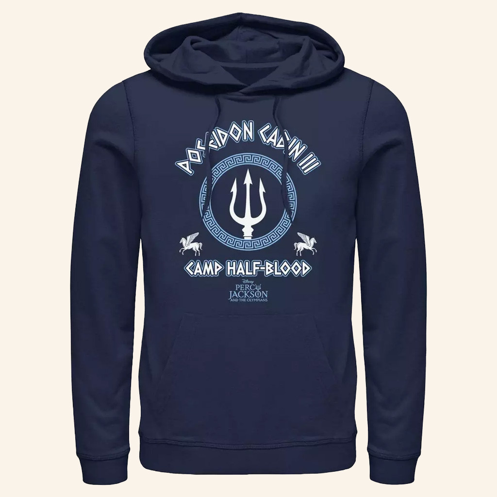 Percy Jackson Merch Percy Jackson And The Olympians Poseidon Cabin Hoodie Gifts For Boyfriend