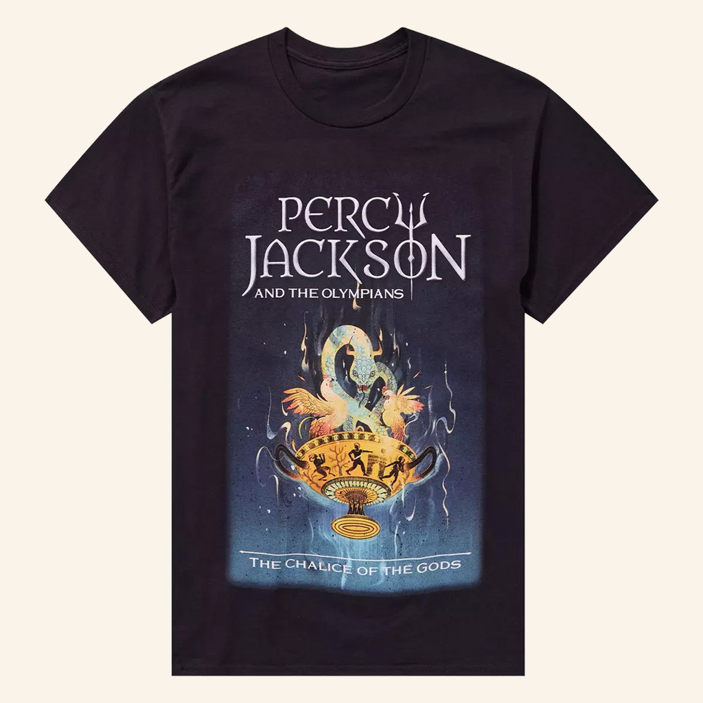 Percy Jackson Merch Percy Jackson And The Olympians The Chalice Of The Gods T-Shirt Fan Gifts