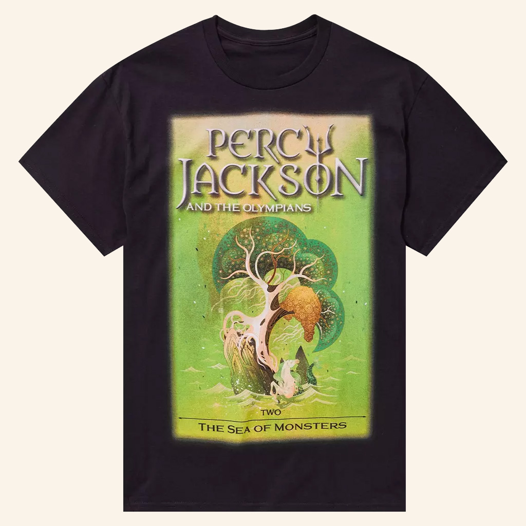 Percy Jackson Merch Percy Jackson And The Olympians The Sea Of Monsters T-Shirt Gifts For Him