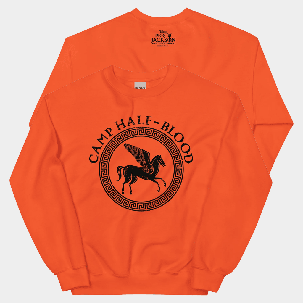 Percy Jackson Merch Percy Jackson Crewneck Camp Half-Blood Sweatshirt Present For Husband