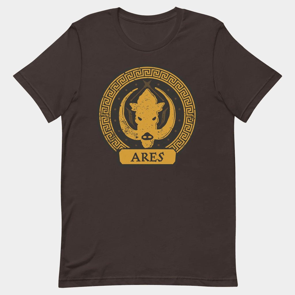 Percy Jackson Merch Percy Jackson T-Shirt Ares Cabin Shirt Gift Ideas For Son