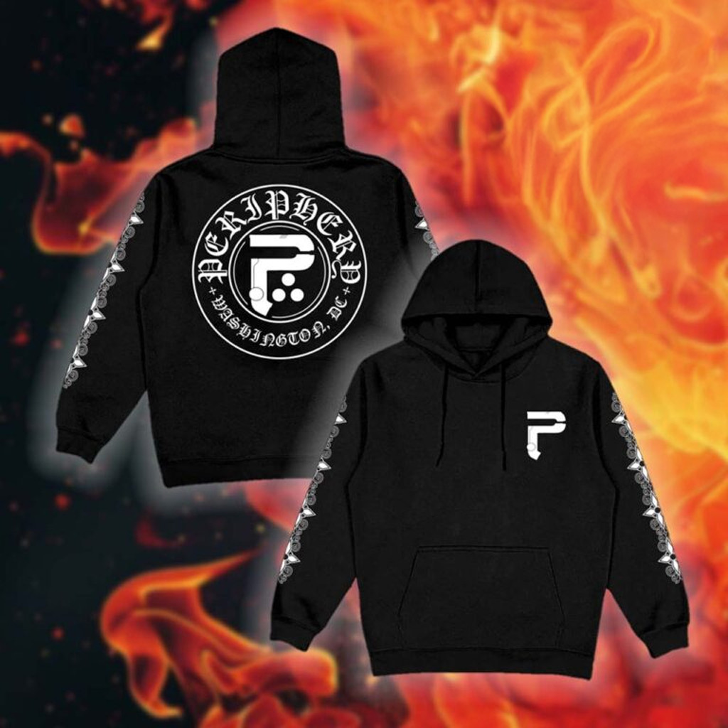 Periphery New Official Tour Merch Blackletter Hoodie Periphery Merch Gifts For Band Lovers