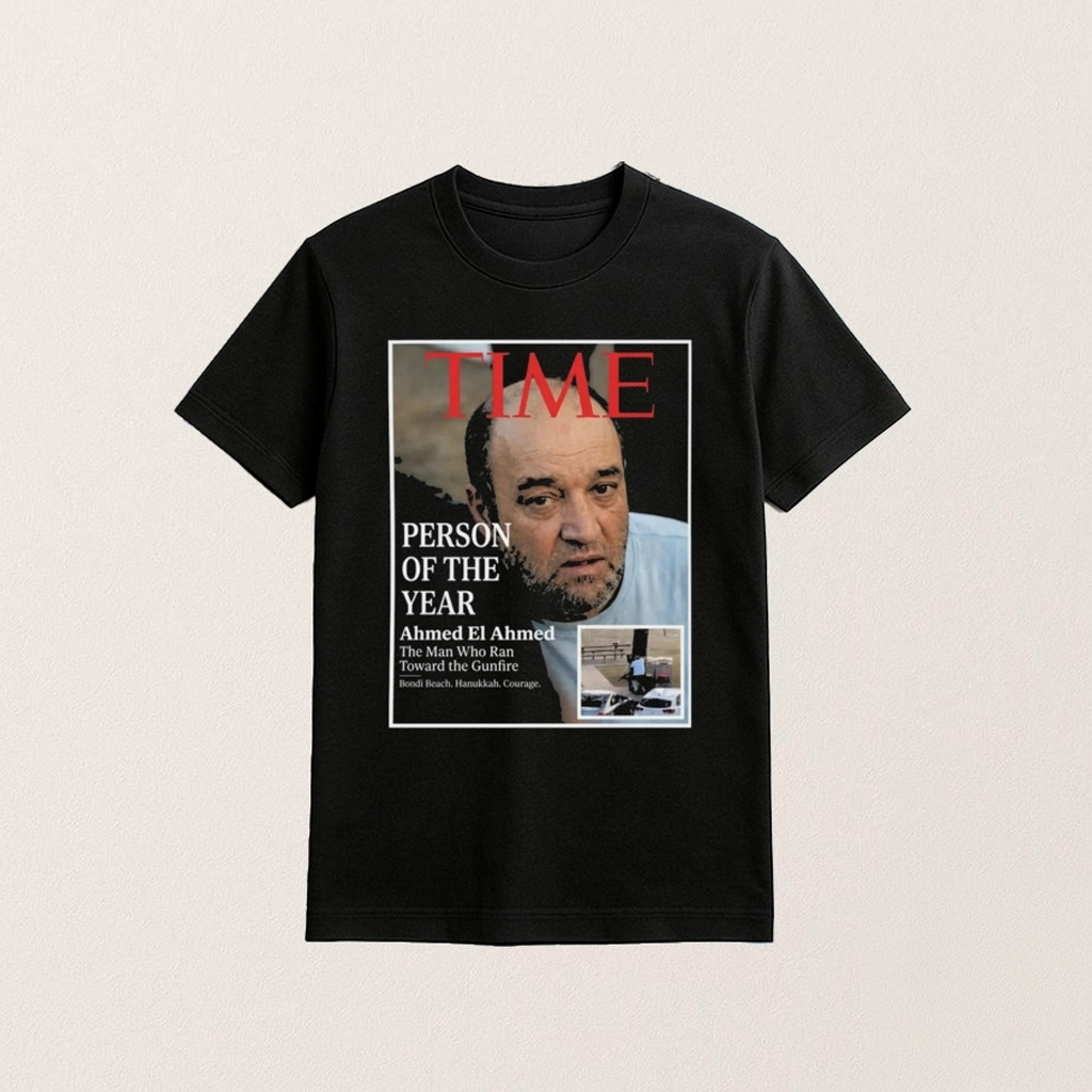 Person Of The Year Ahmed El Ahmed Shirt Bondi Beach Hero T-Shirt Gifts For Him Person Of The Year Ahmed El Ahmed Shirt Bondi Beach Hero T-Shirt Gifts For Him