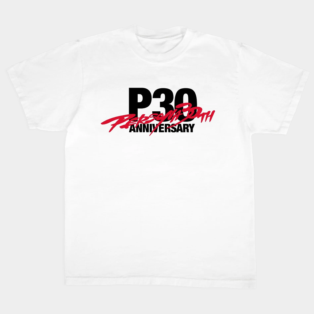 Persona 30Th Anniversary Merch Persona 30Th Anniversary T-Shirt White Gifts For Game Lovers