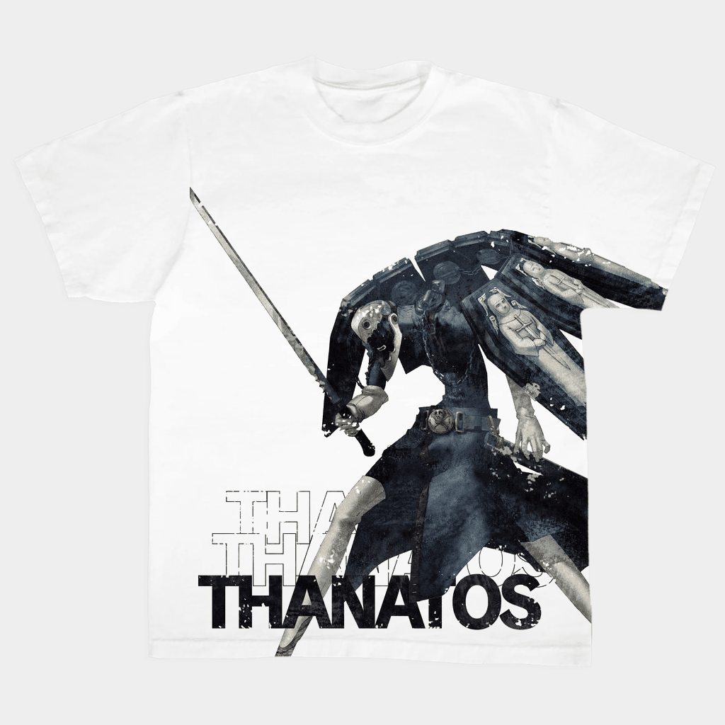 Persona 30Th Anniversary Merch Thanatos T-Shirt Gifts For Video Game Lovers