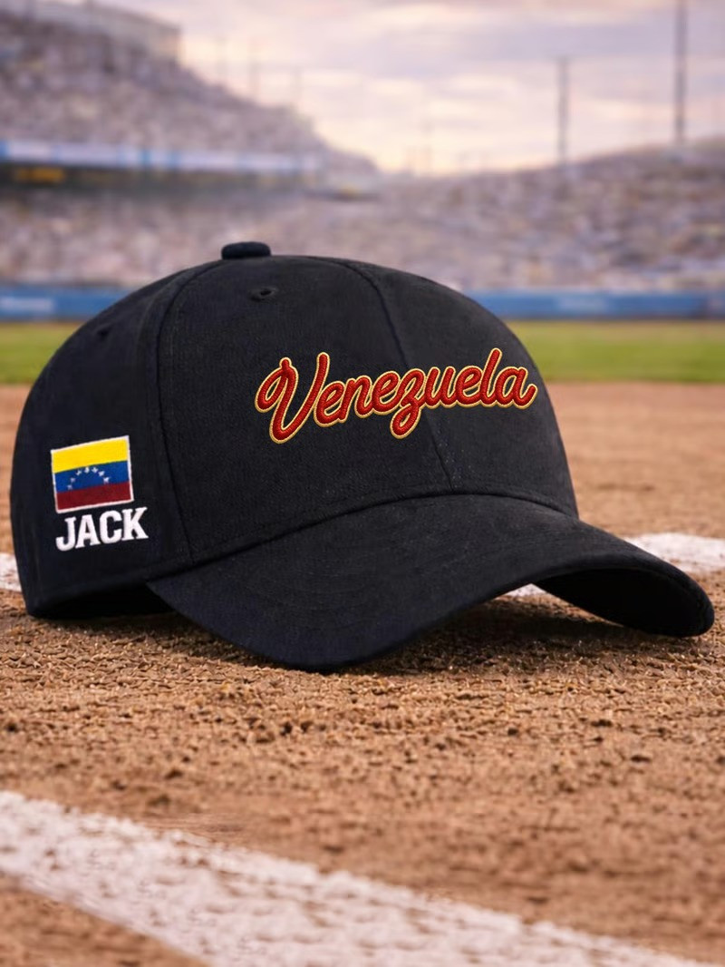 Personalization Venezuela WBC 2026 Champion Baseball Hat Personalized Fan Gear Patriotic Best Gift For Supporters