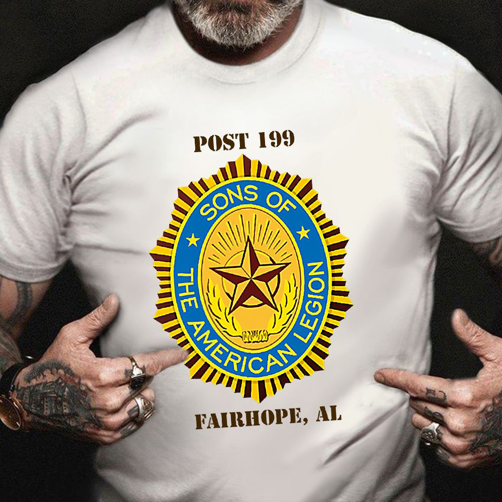 Personalize Sons of The American Legion T-Shirt Patriotic Veterans Day Shirt 2023 Veterans Day Present