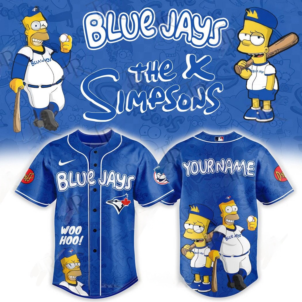 Personalize Texas Rangers The Simpsons Heritage 2025 Custom Name Limited Edition Baseball Jersey Unique Baseball Gifts