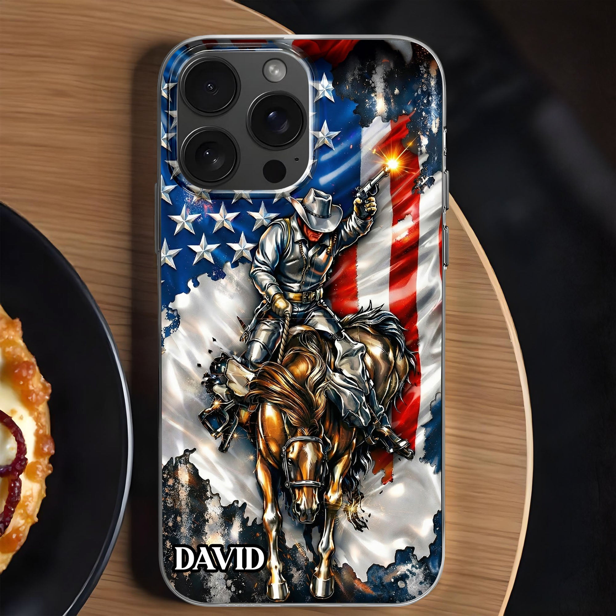 Personalized 1776 2026 250th Anniversary Flag Phone Case Gift For Family Patriotic