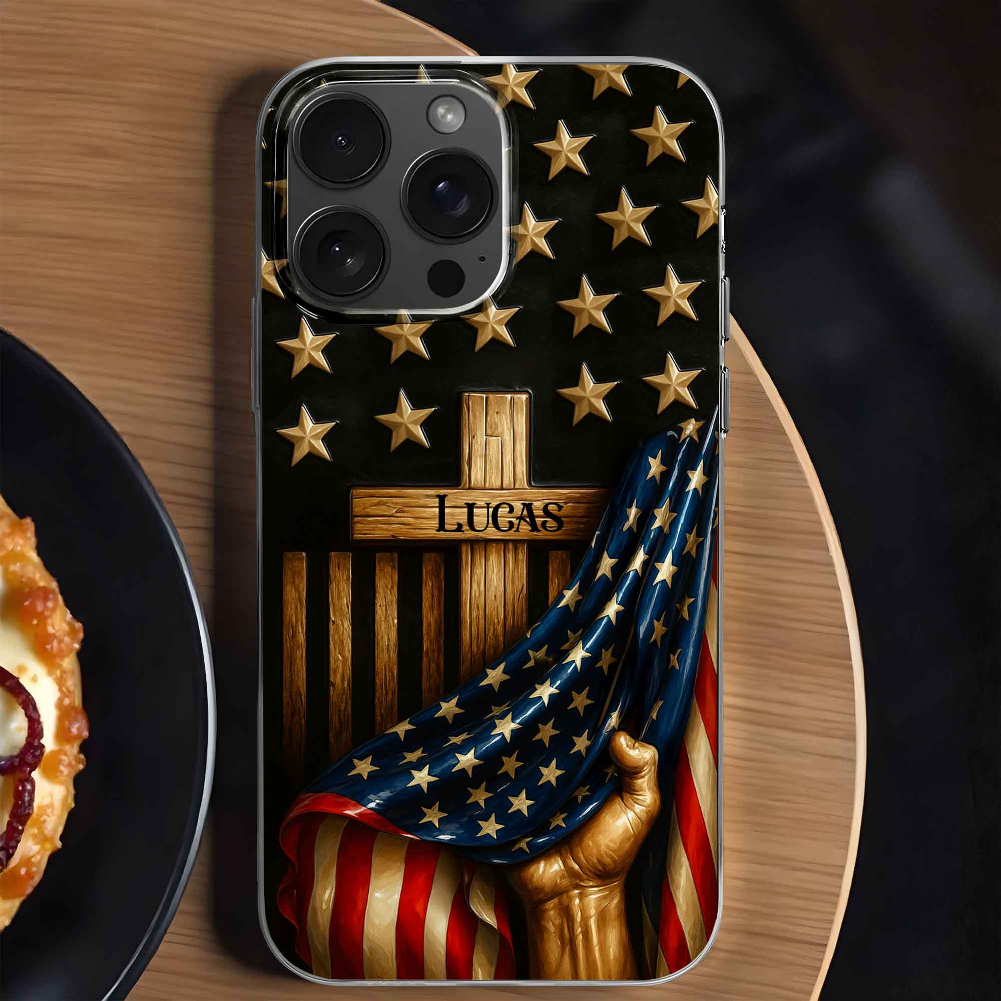 Personalized 1776 2026 250th Anniversary Stars Stripes Phone Case Gift For Brother