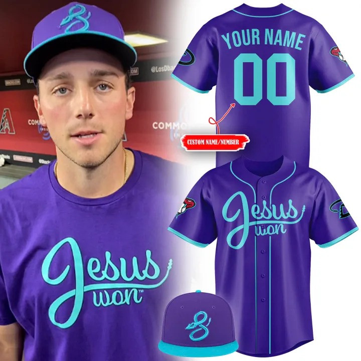 Personalized 2025 Dbacks Jesus Won Jersey Presents For Baseball Lovers