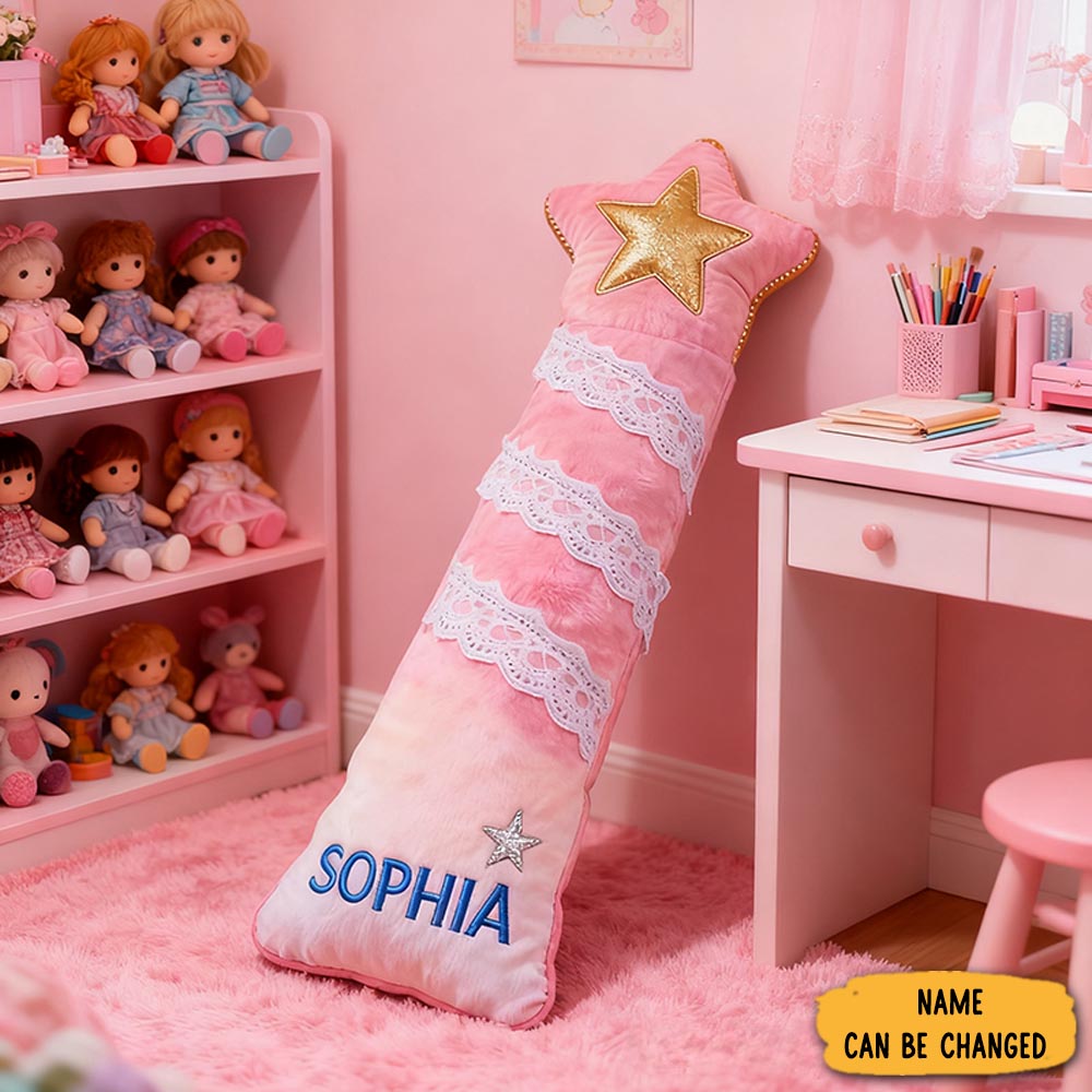 Personalized A Star Among The Enchanted Forest Graphic 3d Print Pillow Custom Pillow Gift For Kids