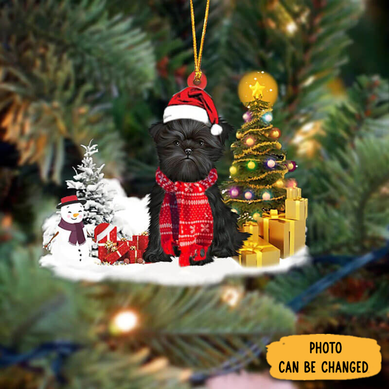 Personalized Affenpinschers Dog Christmas Ornament Thoughtful Valentine Ornament Gift