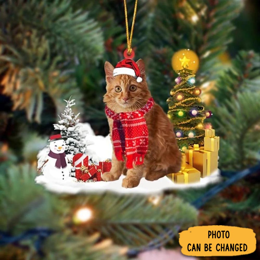 Personalized American Bobtail Cat Christmas Ornament Charming Christmas Ornament Gift Idea