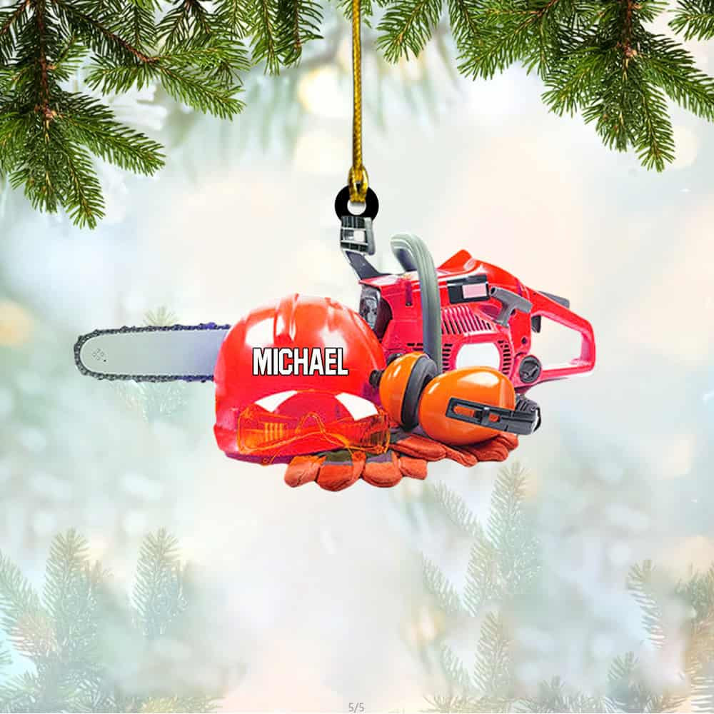 Personalized Arborist Christmas Ornament