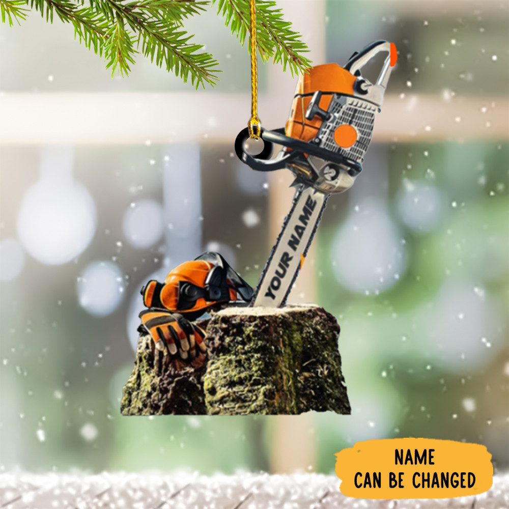 Personalized Arborist Christmas Ornaments Xmas Tree Decorations Ideas Gifts For Arborist