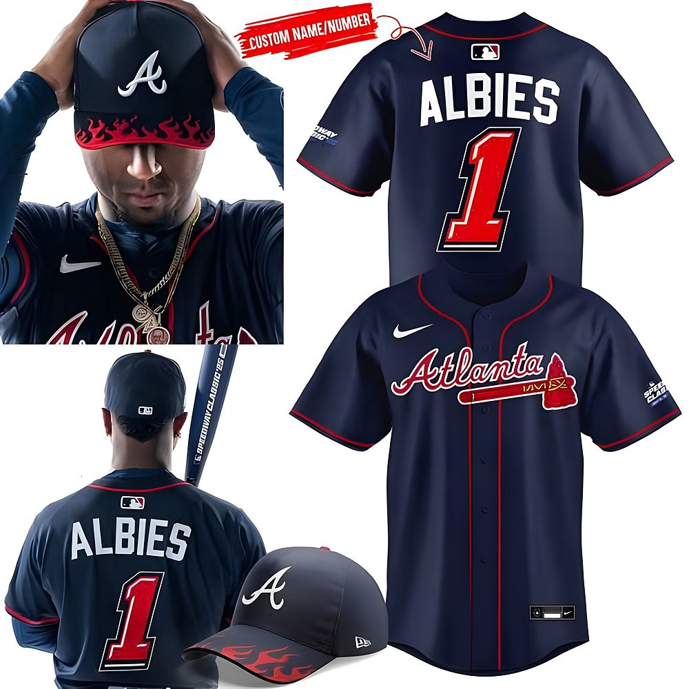 Personalized Atlanta Braves Uniform For The Speedway Classic Limited Jersey