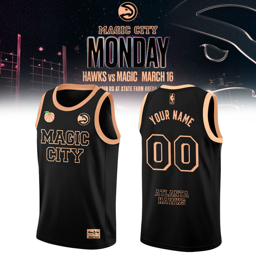 Personalized Atlanta Hawks 2026 Magic City True To Atlanta Tank Top Jersey Hawks Fan Clothes
