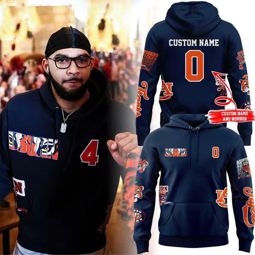 Personalized Auburn Tigers Johni Broome Limited Edition Hoodie Gifts For Football Fan