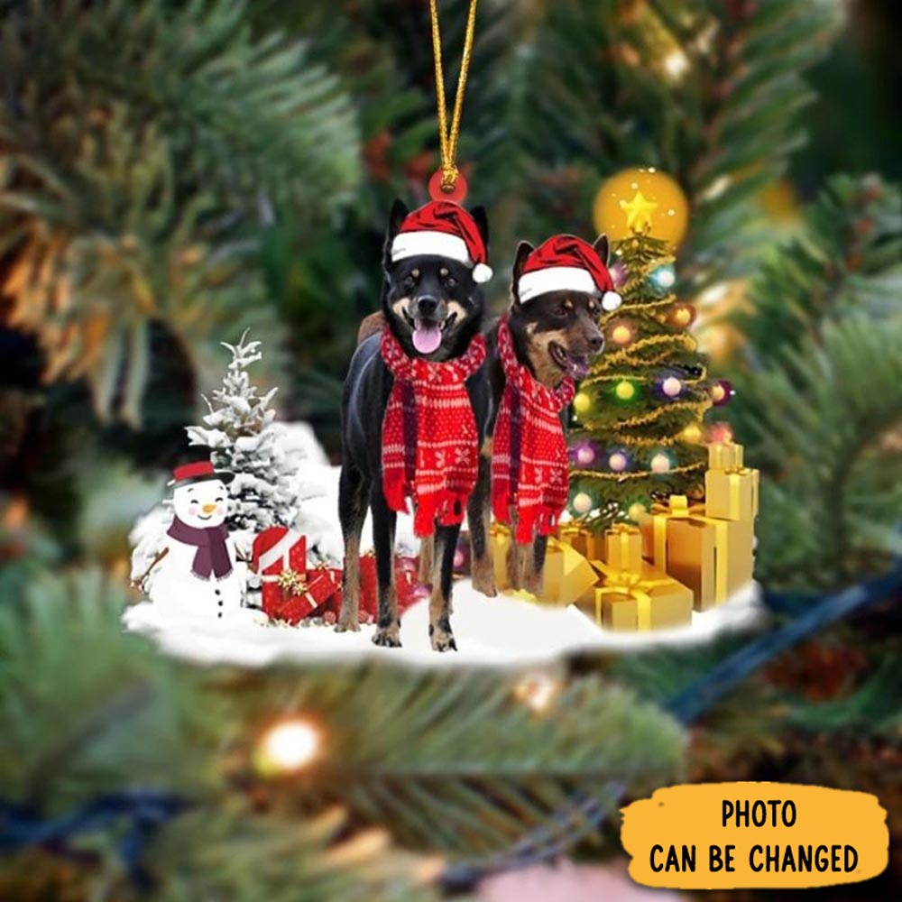 Personalized Australian Kelpie Christmas Ornament Heartwarming Family Ornament Keepsake