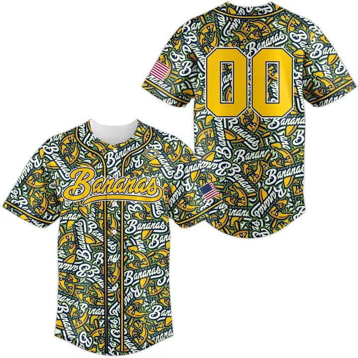 Personalized Bananas EvoShield Jersey Bananas Merch 2025 Gift Ideas For Fans