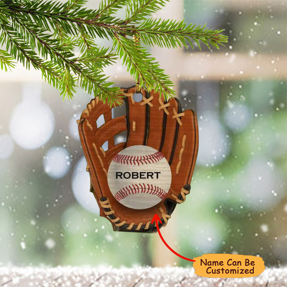 Personalized Baseball Ornament 2024 Baseball Christmas Ornaments Gifts For Sport Lovers