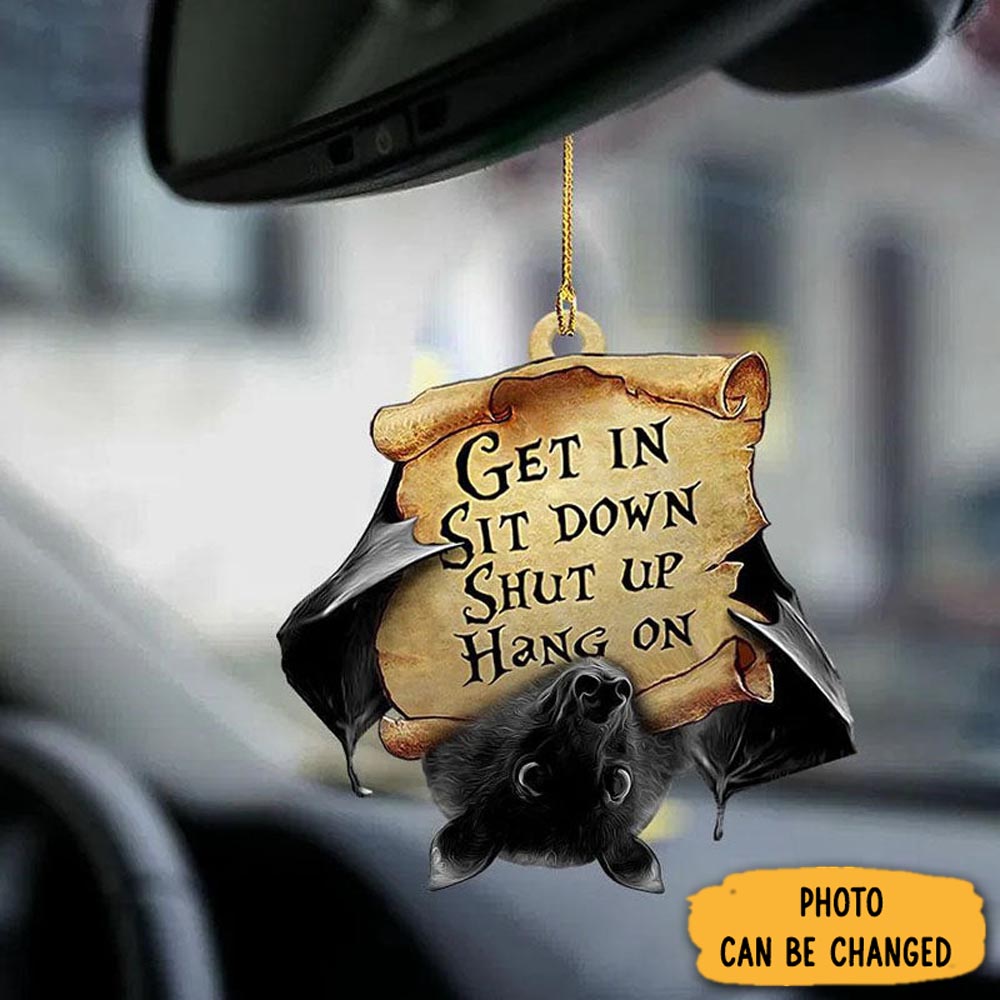 Personalized Bat Get In Ornament Holiday Ornament For Home & Family