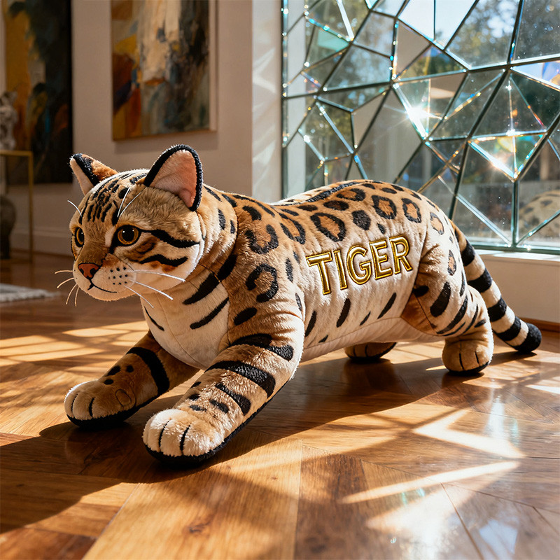 Personalized Bengal Cat Pillow Indoor Decor Christmas Presents For Cat Lovers