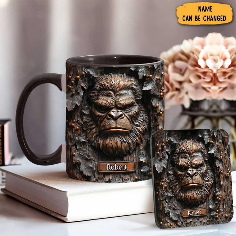 Personalized Bigfoot Mug Guardian Of The Forest Best Gifts For Sasquatch Lovers