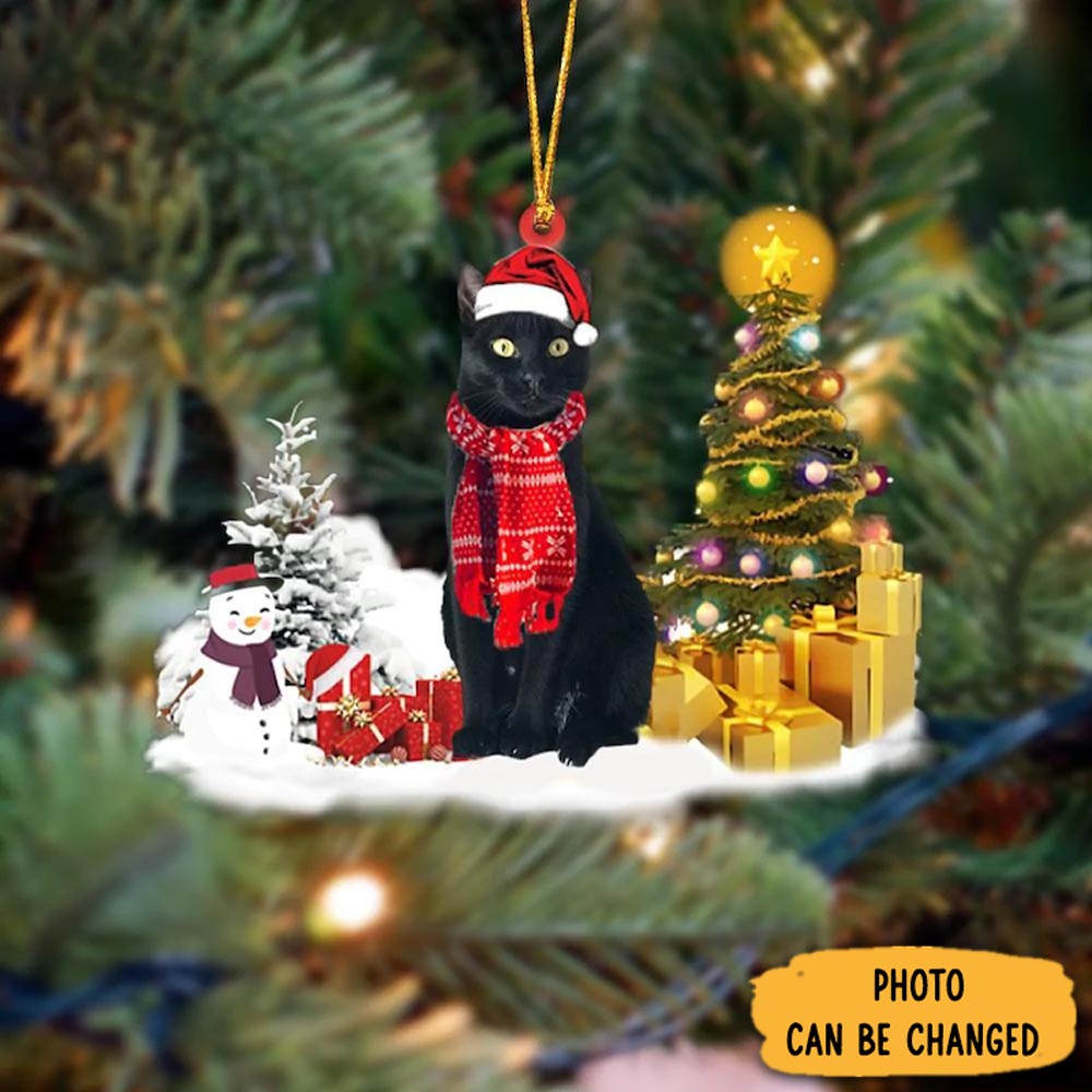 Personalized Bombay Cat Christmas Ornament Holiday Ornament For Home & Family