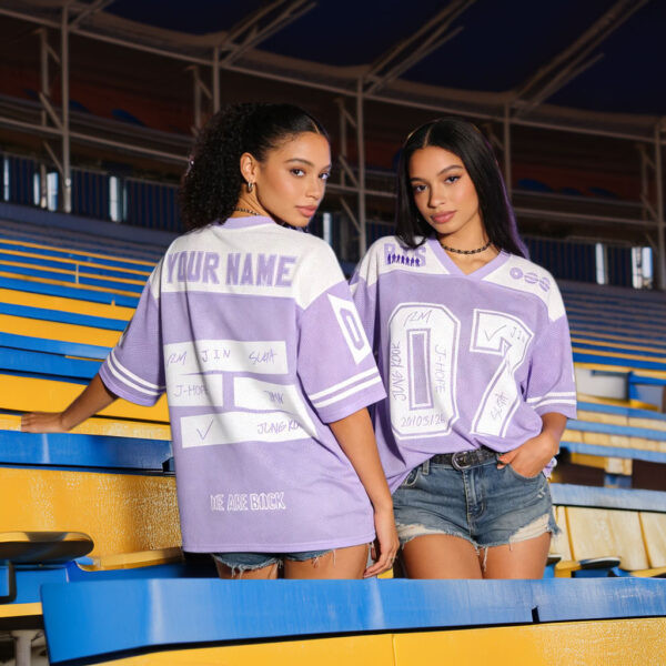 Personalized BTS Comeback Jersey BTS World Tour Arirang Apparel Present Idea For Girlfriend