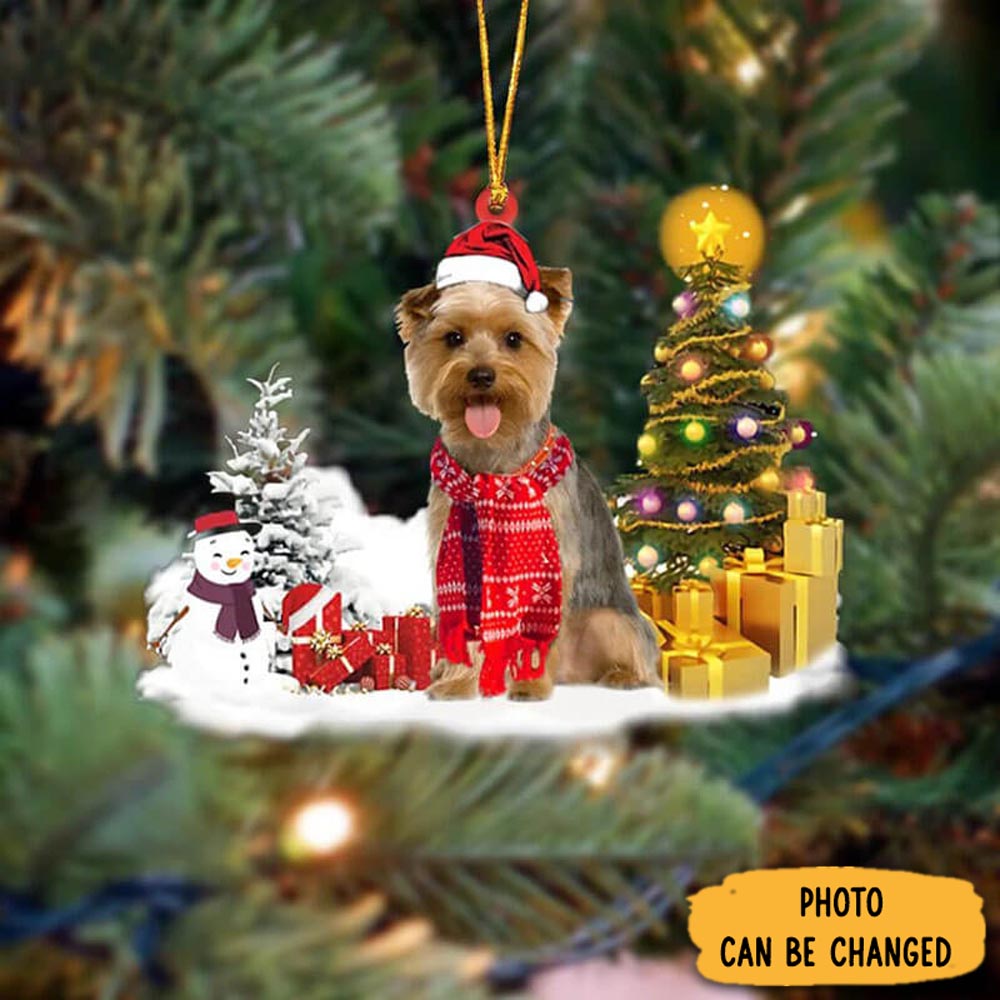 Personalized Cairn Terrier Christmas Ornament Thoughtful Ornament Gift For Dad
