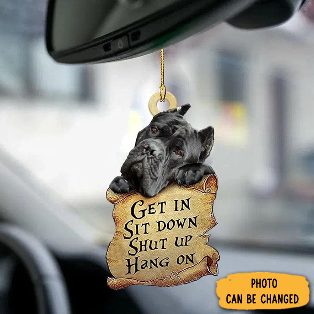 Personalized Cane Corso Get In Ornament Charming Christmas Ornament Gift Idea