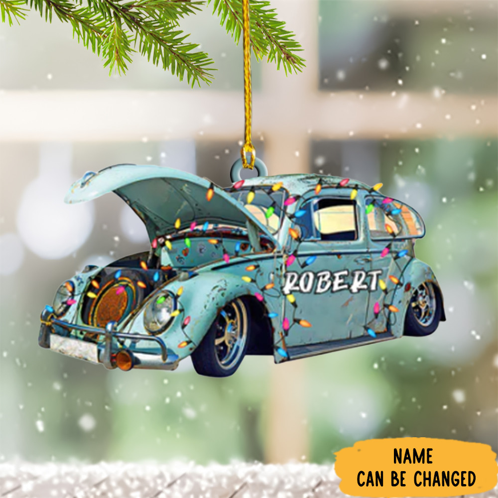 Personalized Car Ornament 2024 Car Ornaments For Christmas Tree Decoration Gifts