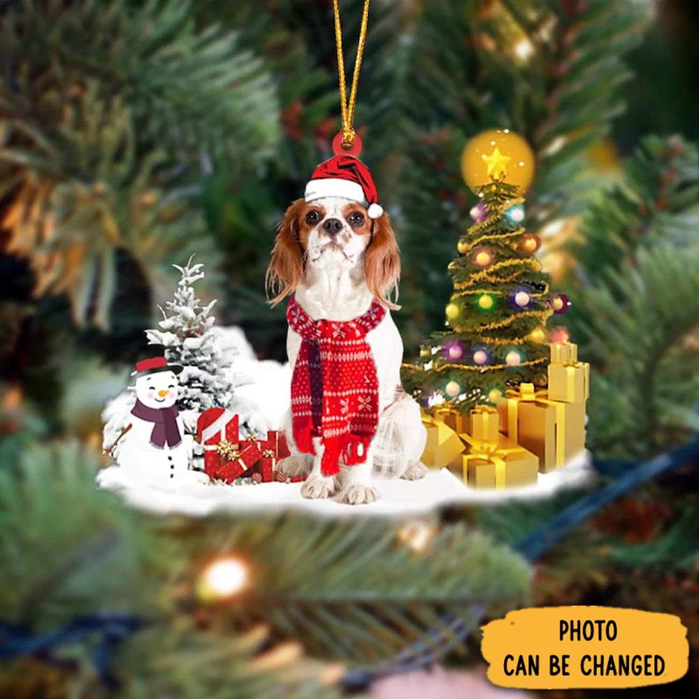 Personalized Cavalier King Charles Spaniel Christmas Ornament Heartfelt Ornament Gift For Mom
