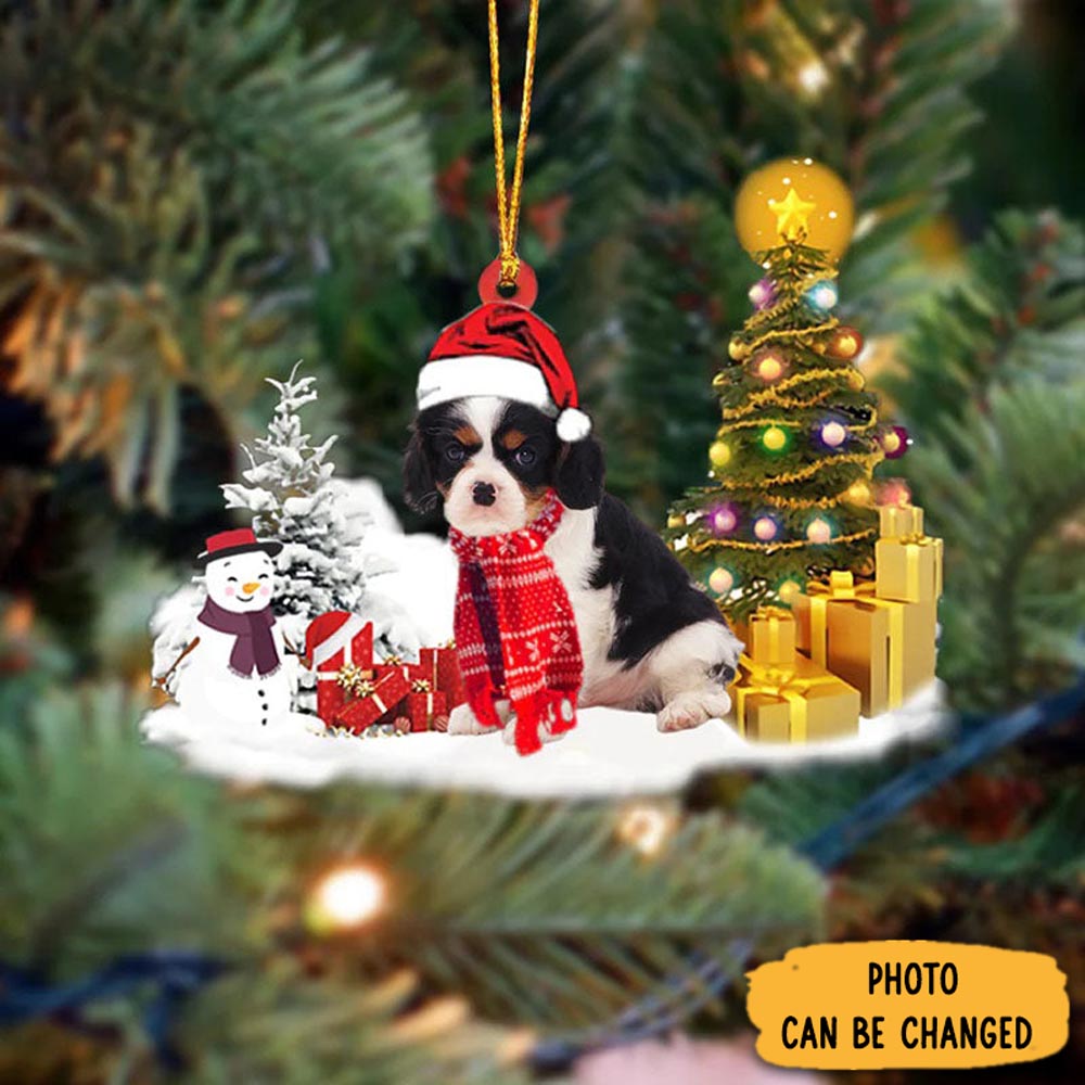 Personalized Cavalier King Charles Spaniel Christmas Ornament Thoughtful Ornament Gift For Dad