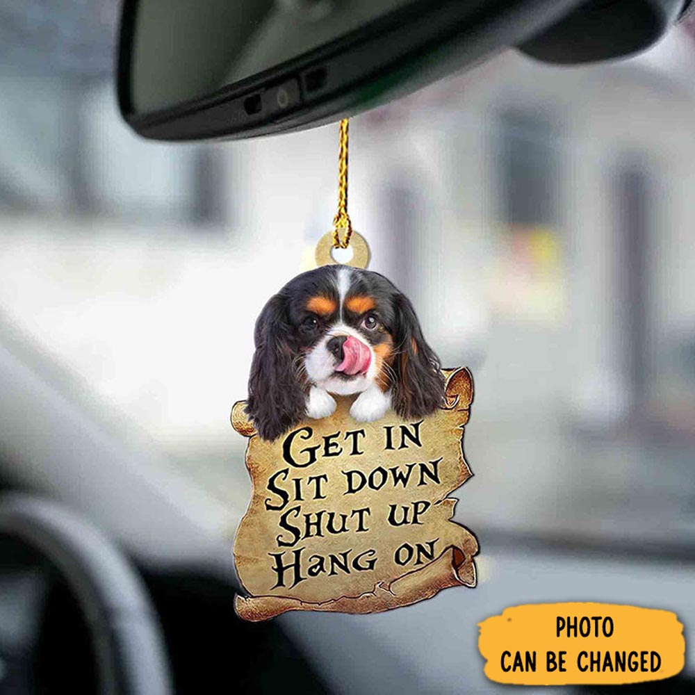 Personalized Cavalier King Charles Spaniel Get In Ornament Unique Ornament Gift For Friends