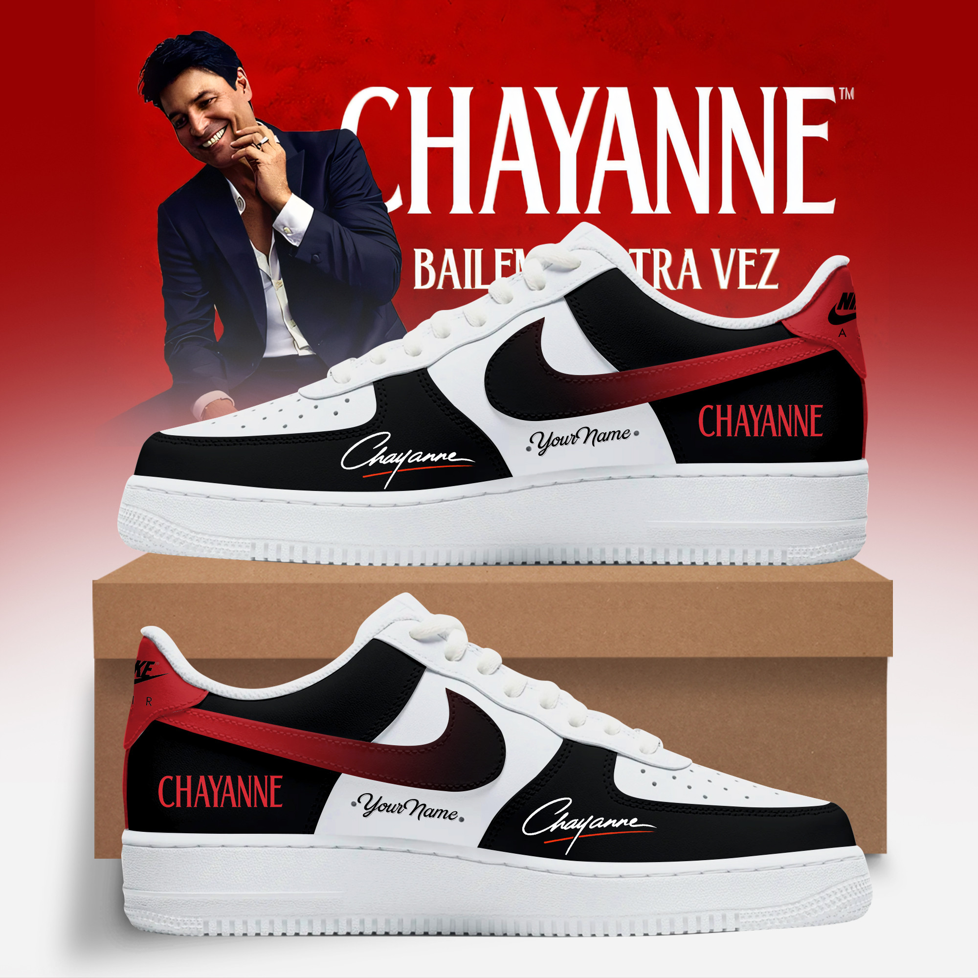 Personalized Chayanne Bailemos Otra Vez Tour 2026 Sneakers Chayanne Merch Best Gift For Him